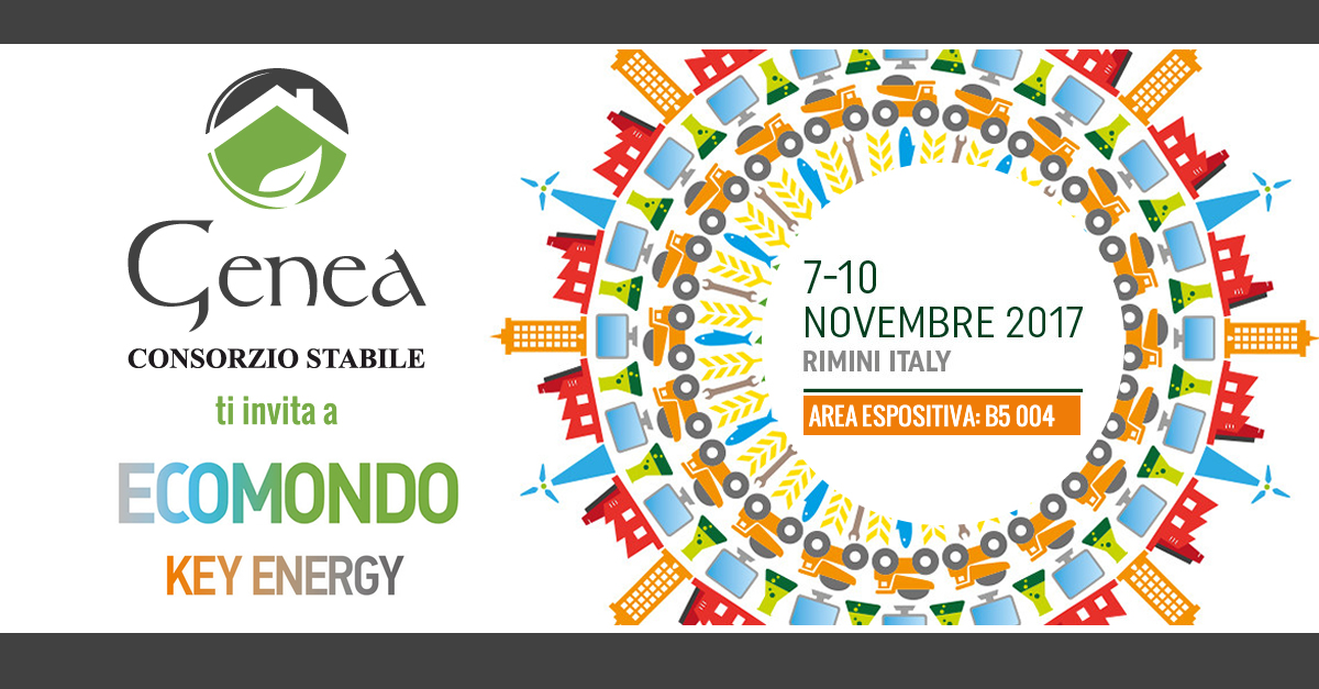 Ecomondo Key Energy, Rimini 7-10 Novembre 2017