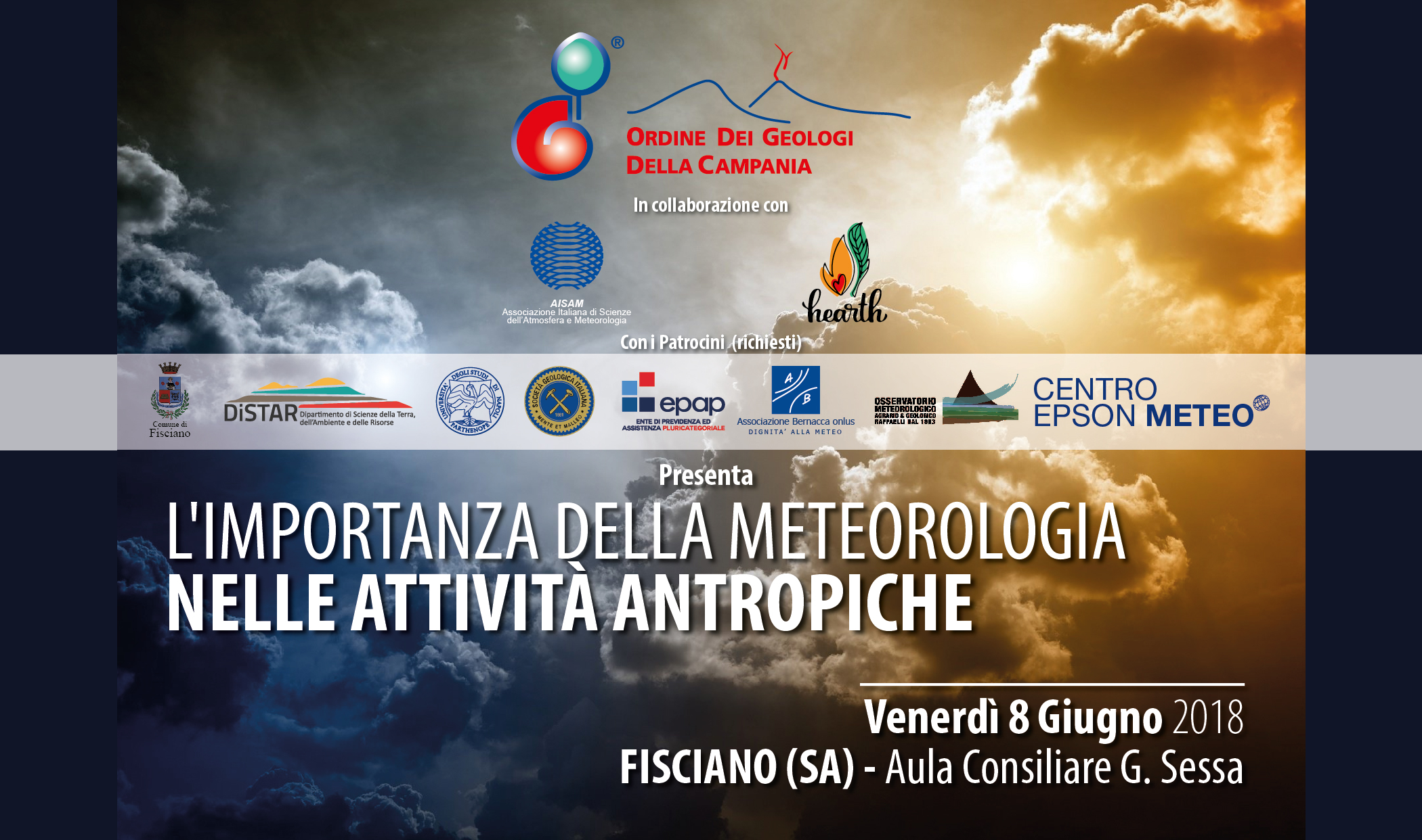 Genea Consorzio al Convegno sulla meteorologia a Fisciano