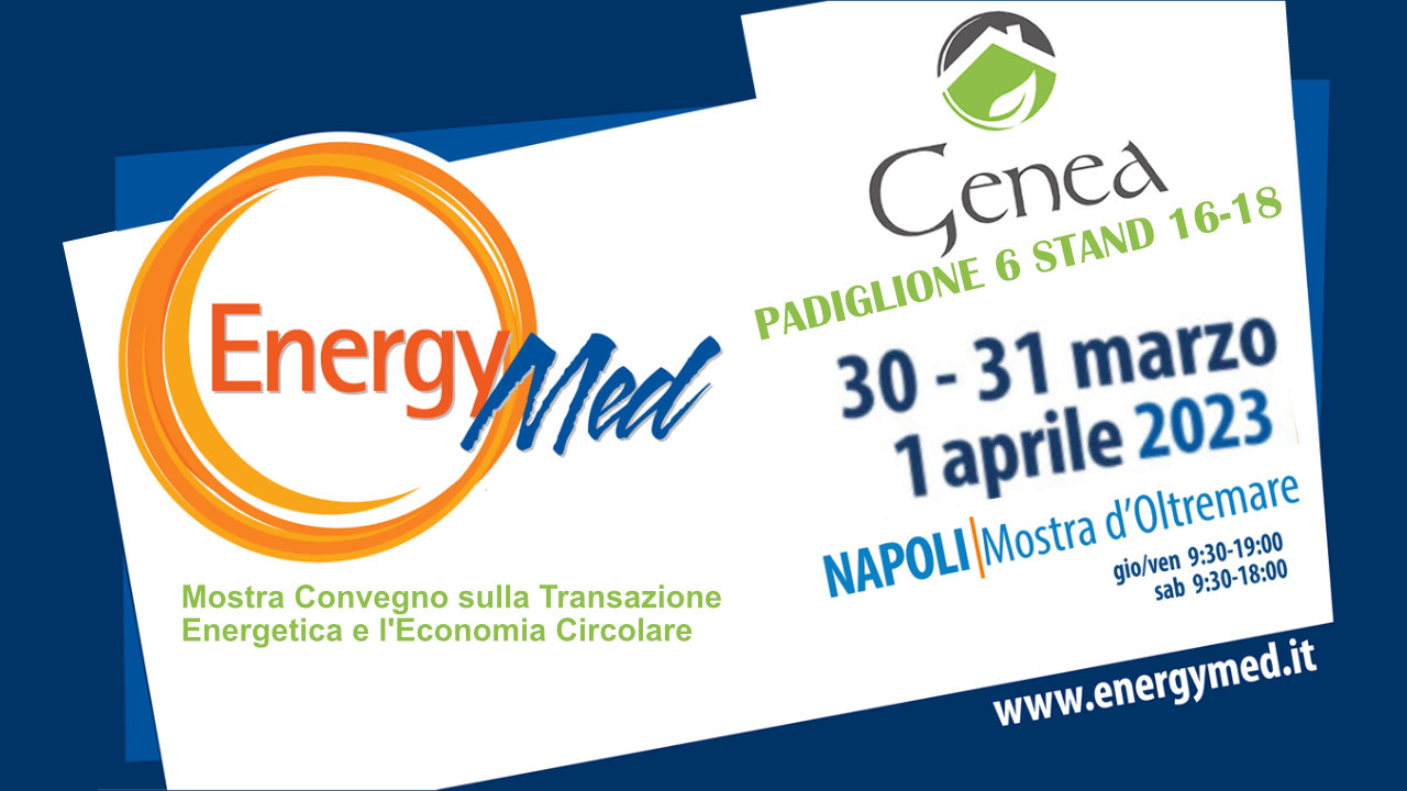 Genea per il sesto anno ad EnergyMed Napoli 2023