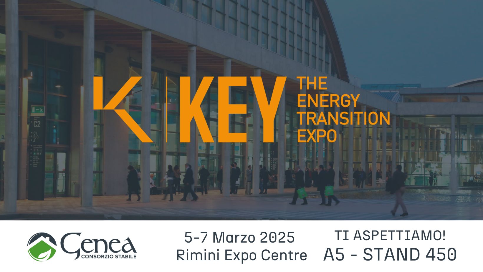 Genea ti aspetta a Rimini dal 5 al 7 marzo per la fiera KEY 2025